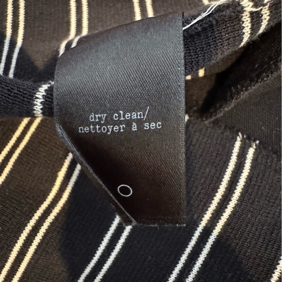 Rag & Bone Regan Skirt Mini Stripe Exposed Zipper Size M - Picture 9 of 9